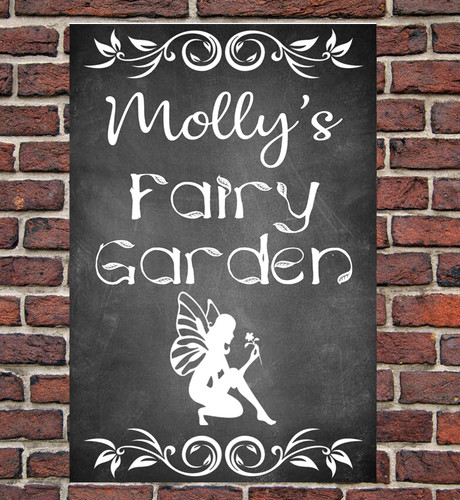 Personalised fairy garden - fairy,