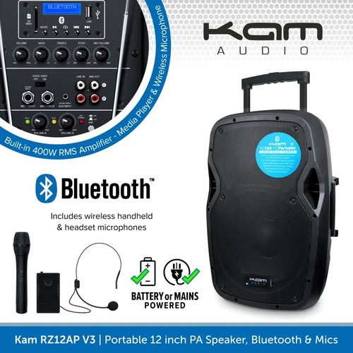 Kam rz12ap 800w - kam, portable