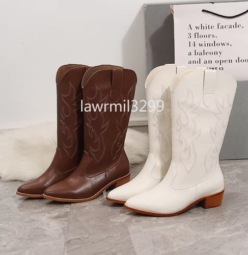 New cowboy boots mid calf - new-cowboy,