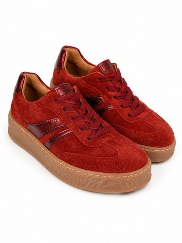Gabor dahma women red suede - red,
