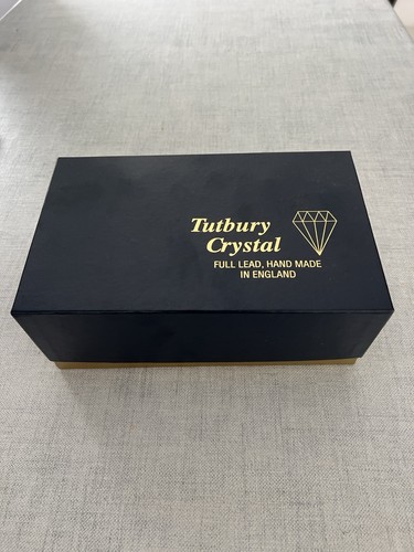 Tutbury crystal glasses - tutbury,
