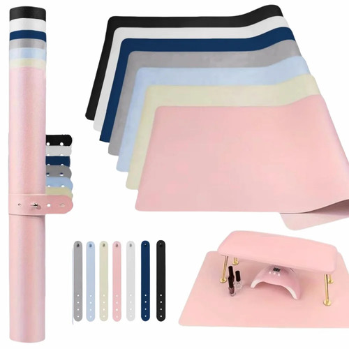Nail art table mat foldable - mat,