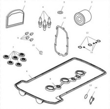 Triumph Tiger 1200 / Explorer Genuine OE Engine Service Kit New T3990016