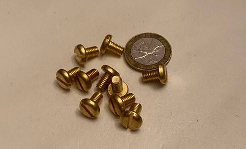Brass pan head machine - brass,