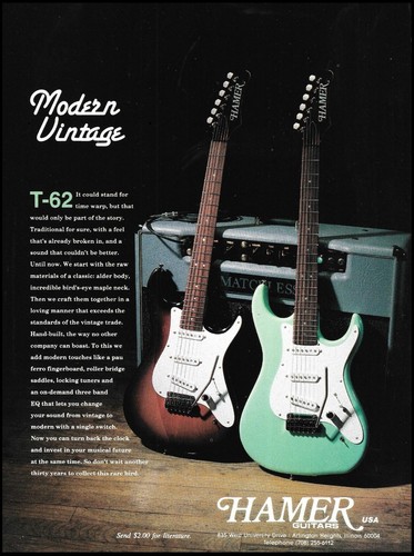 Hamer 1993 modern - modern, vintage