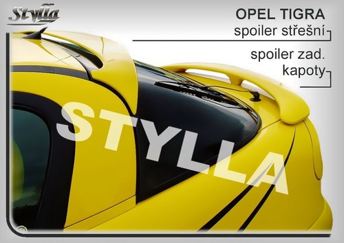 Spoiler rear roof - spoiler, tailgate