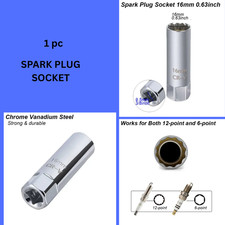 Spark plug socket deep thin - plug,