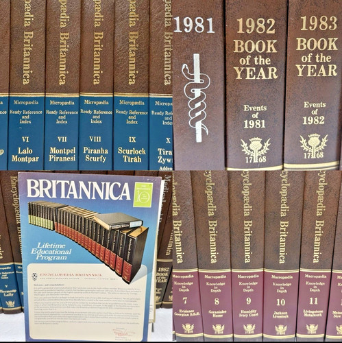Encyclopedia britannica 1981 - encyclopedia,