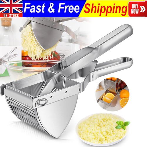 Heavy duty steel potato - duty, ricer