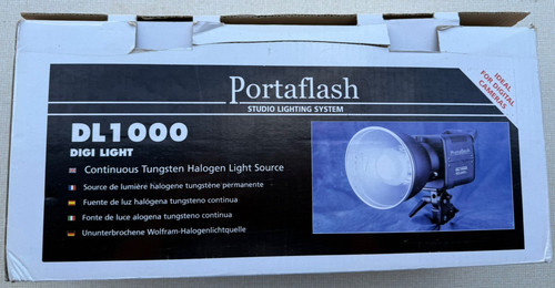 Portaflash dl1000 tungstem - dl1000,