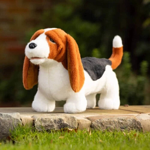 Lemieux toy puppy dog basset - puppy,