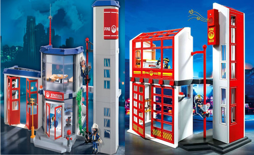 Playmobil fire station - playmobil,