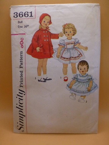 Vtg simplicity 3661 life - simplicity, 36"