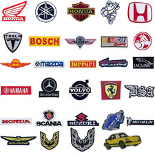 Speed Race Motor Sports Iron on Sew on Embroidered Patch Badge Clothes Applique