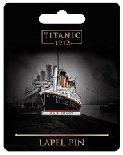 OFFICIAL RMS TITANIC PIN BADGE