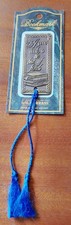 Stuart Houghton 📖 A Good Book is the Best... Solid Brass Bookmark UNOPENED D13