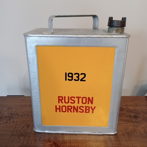 Vintage gallon fuel can with - vintage, 2