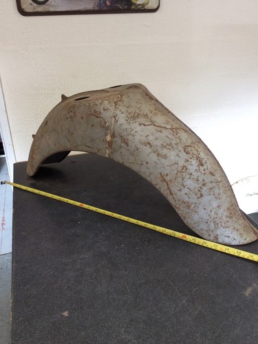 Vintage motorcycle mudguard - motorcycle,