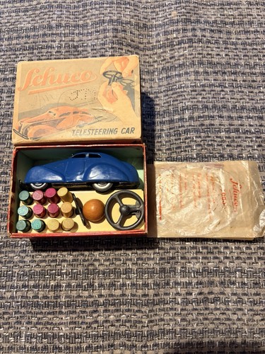 Vintage schuco tin clockwork - vintage,