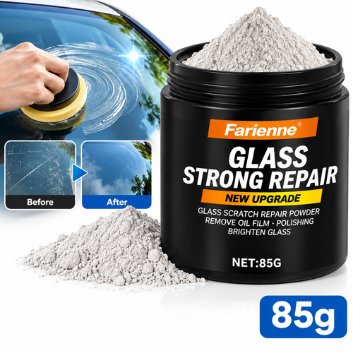 Glass scratch repair powder - scratch,