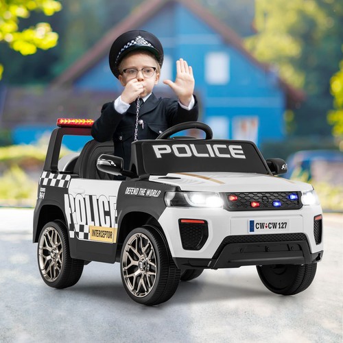 Kids ride police car - car, 12v