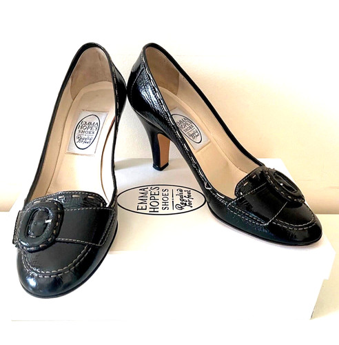Emma hope black patent leather - hope,