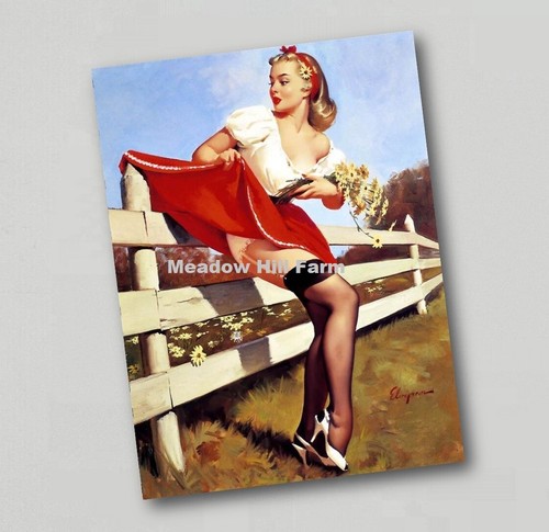 Fridge magnet pin girl - fridge, up