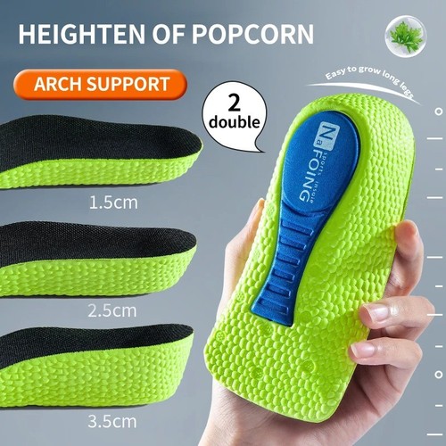 Height increase insoles - increase, heel