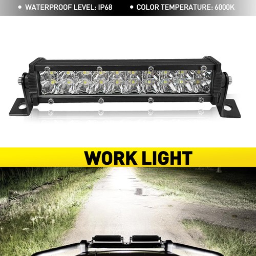 Led slim light bar - flood, work