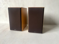 Vintage Mission Denon SC-M50 Bookshelf Speakers Wooden 2Way 6 Ohms w Grills