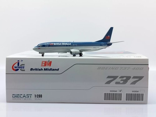 Wings 200 british midland - jc, 1:200