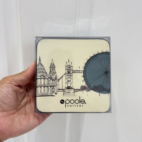 Poole pottery set coasters - set,
