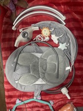 Baby Swing Chair, 0–6 Months,Music and Bluetooth, 5 Swing Amplitudes