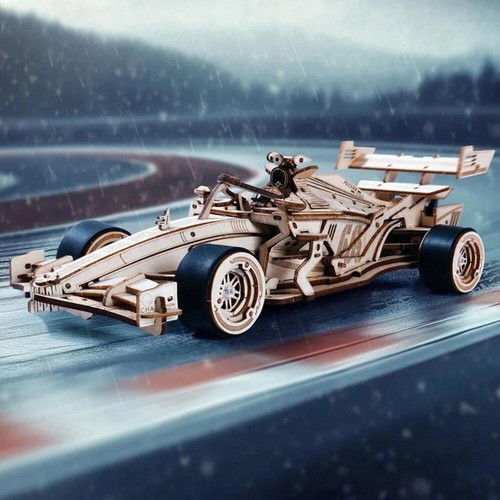 Rokr racing car - racing, wooden
