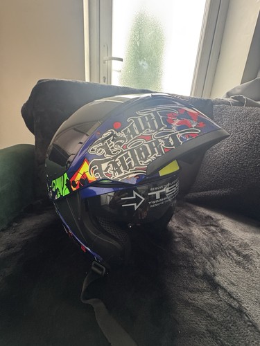 Bluetooth flip helmet - flip, up