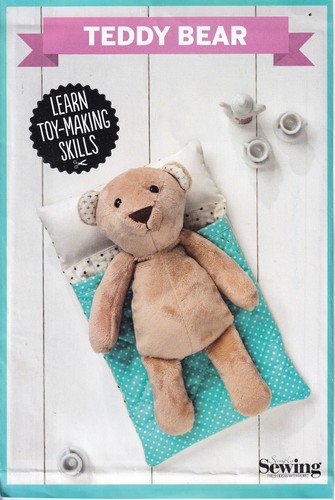 Simply sewing teddy bear - bear, bed