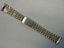 Jubilee Style Bracelet 20mm Gold 9ct & SS fit Rolex Datejust 16003,16013,16233