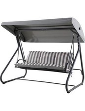 garden swing seat canopy