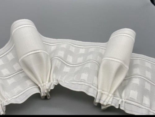 White goblet pleat - pleat, curtain