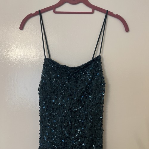 Coast emerald green sequin