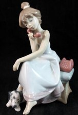 Lladro Children with Animals