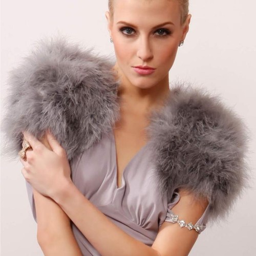 Real ostrich feather - ostrich,