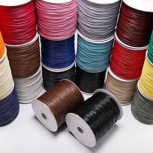 5mm 2mm waxed - waxed, cord