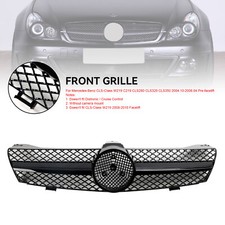 Front Bumper Grille Grill Fit Mercedes Benz CLS-Class W219 2004-2008 ZW