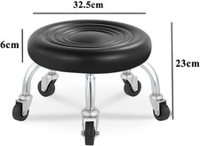 Small Low Rolling Stool -