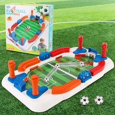Mini Foosball Games for Kid Age 3-5 6-8, Soccer Board Games, Soccer Toys Indo...