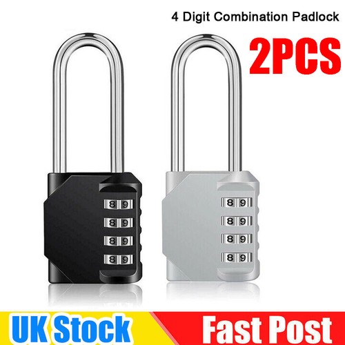 Long shackle padlock outdoor - long,