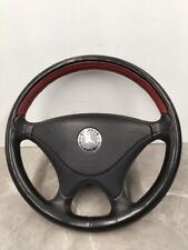 Mercedes W210 R170 W208 W140 C140 W463 W124 W202 R129 Red Leather Steering wheel