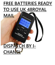 40KG Digital Travel Portable Handheld Weighing Luggage Scales Suitcase Bag LCD