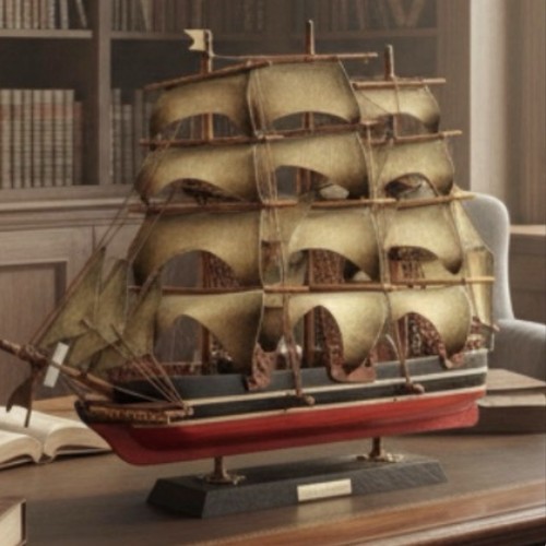 Vintage cutty sark 1869 - sark, wooden